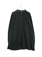 Ralph Lauren Langarm Polo Schwarz 3XL (front image)
