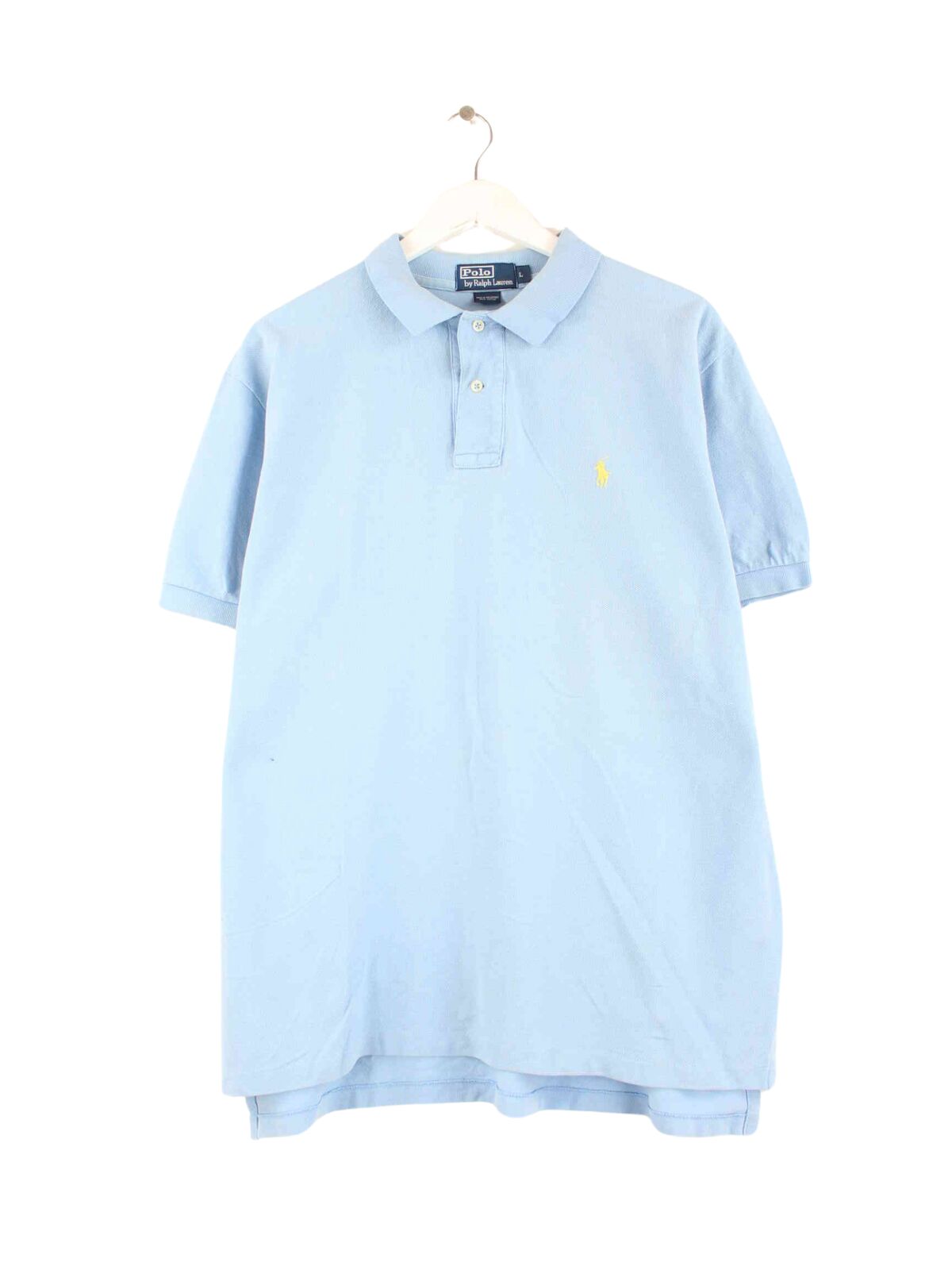 Ralph Lauren 90s Vintage Polo Blau L (front image)