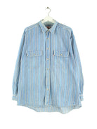 Levi's 00s Striped Hemd Blau L (front image)