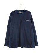 Nike y2k V-Neck Sport Sweatshirt Blau XL (front image)