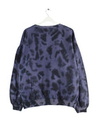 Reebok 90s Vintage Embroidered Tie Dye Sweater Lila L (back image)