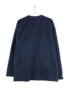 Nike y2k V-Neck Sport Sweatshirt Blau XL (back image)