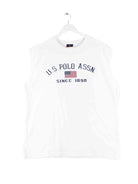 U.S. Polo ASSN. Embroidered Tank Top Weiß M (front image)