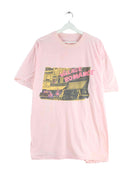 Vintage 80s Print T-Shirt Rosa XL (front image)