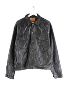 Levi's y2k Leder Jacke Schwarz M (front image)