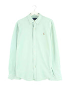 Ralph Lauren Knit Oxford Hemd Grün L (front image)
