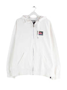 Quiksilver 90s Vintage Print Zip Hoodie Weiß L (front image)