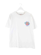 Hard Rock Cafe 90s Vintage Surf La Jolla Print Heavy T-Shirt Weiß XL (front image)