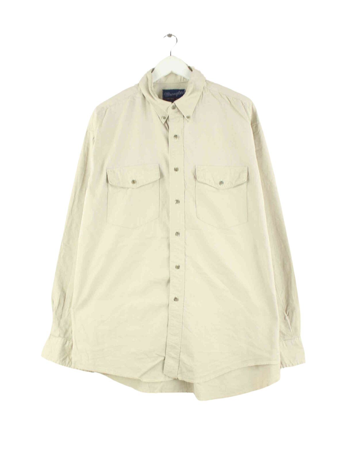 Wrangler 90s Vintage Hemd Beige XL (front image)