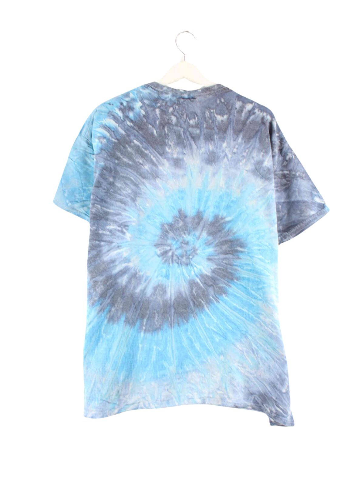 Vintage y2k Tie Dye T-Shirt Blau XL (back image)