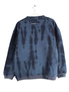 Reebok 90s Vintage Embroidered Tie Die Sweater Blau M (back image)