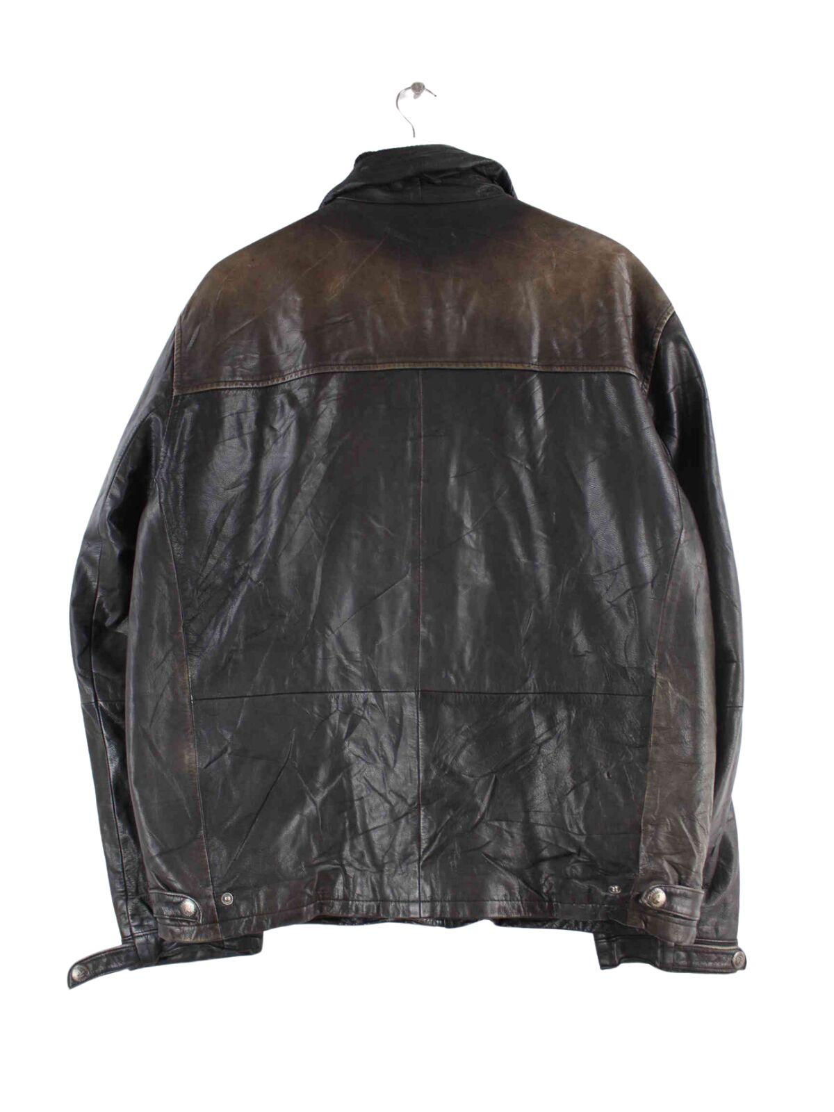 Redskins y2k Leder Jacke Schwarz XL (back image)