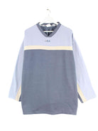 Fila 00s Embroidered V-Neck Sweater Blau L (front image)