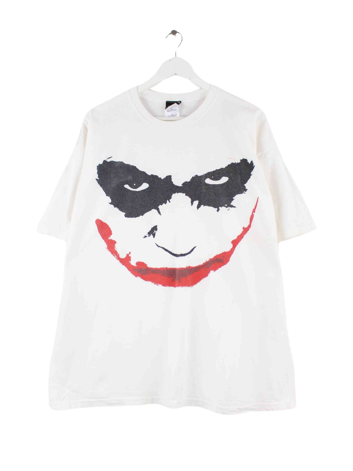 Gildan Joker Print T-Shirt Weiß XL (front image)