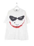 Gildan Joker Print T-Shirt Weiß XL (front image)