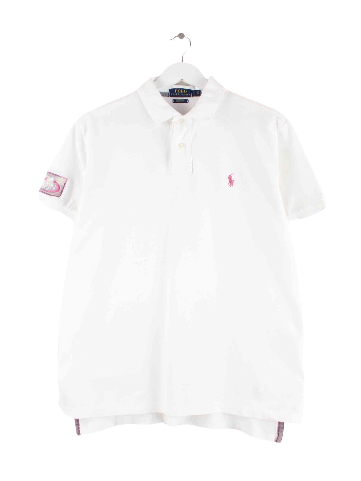 Ralph Lauren Embroidered Polo Weiß M (front image)