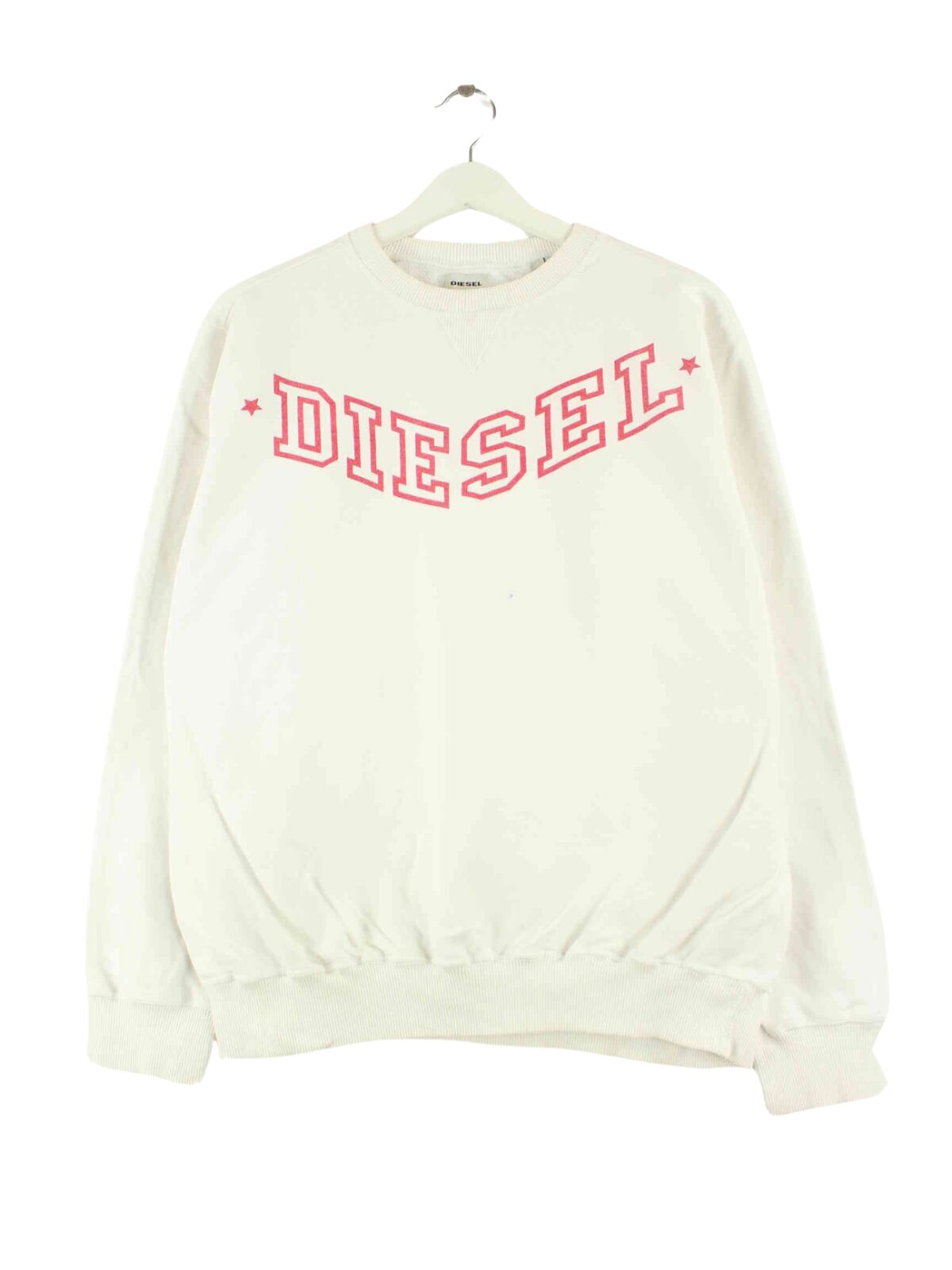 Diesel y2k Print Sweater Weiß M (front image)