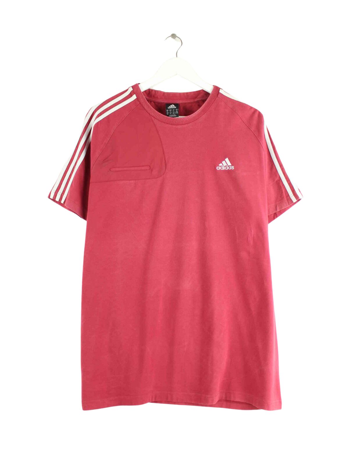 Adidas y2k Predator Print T-Shirt Rot XL (front image)