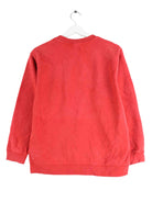 Nike 90s Vintage Big Swoosh Embroidered Sweater Rot S (back image)