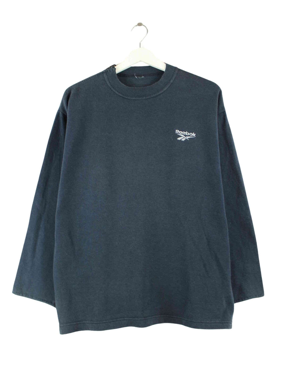 Reebok y2k Embroidered Sweater Blau XS (front image)