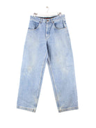 Freeman Porter y2k Embroidered Carpenter Jeans Blau W30 L32 (front image)