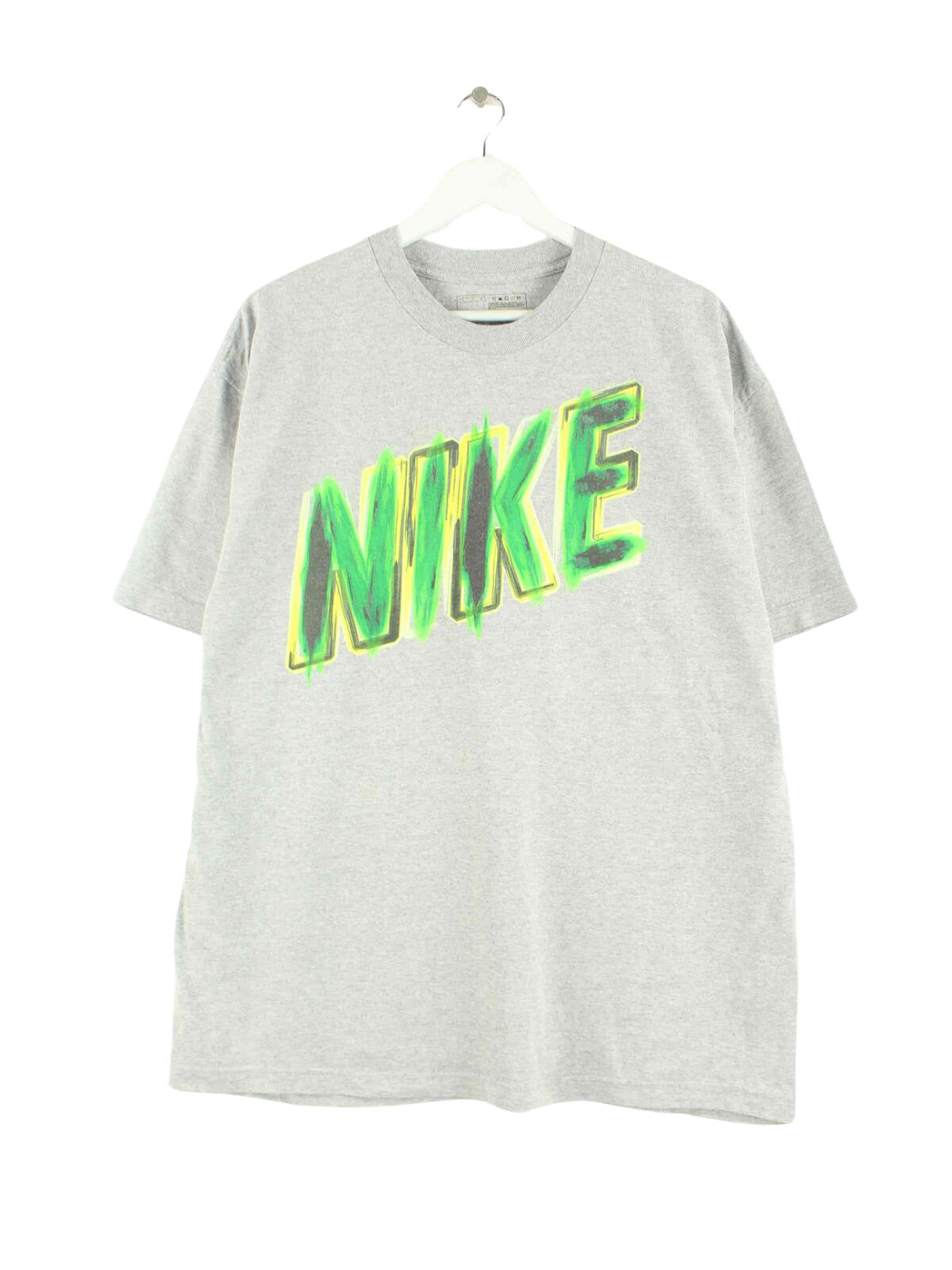 Nike Spellout Print T-Shirt Grau XL (front image)