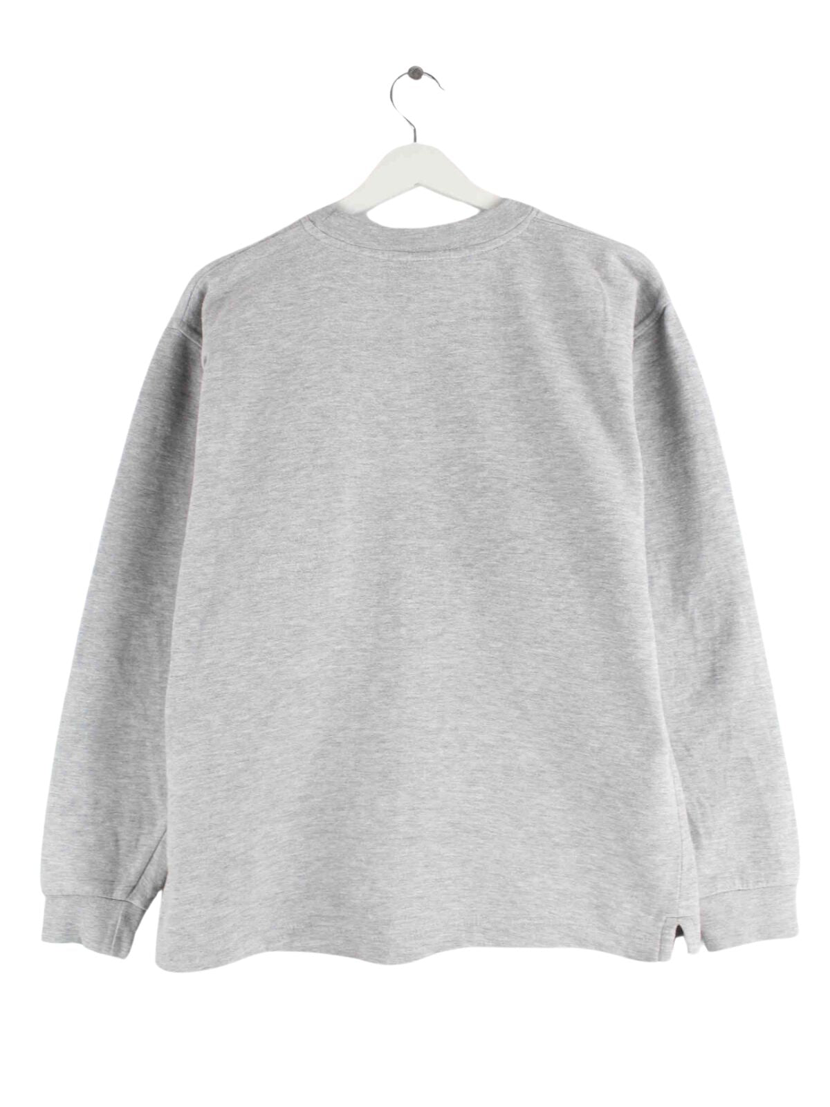 Nike Damen 90s Vintage Big Swoosh Sweater Grau S (back image)