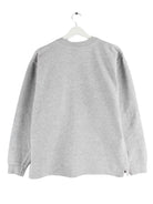 Nike Damen 90s Vintage Big Swoosh Sweater Grau S (back image)