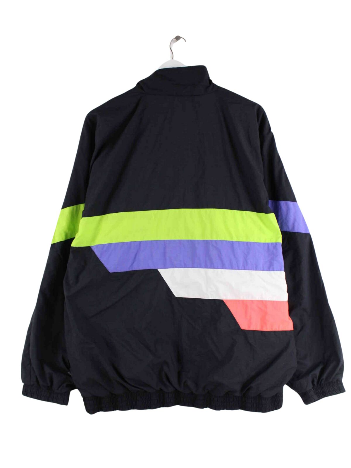 Adidas 80s Vintage Embroidered Trainingsjacke Schwarz XL (back image)