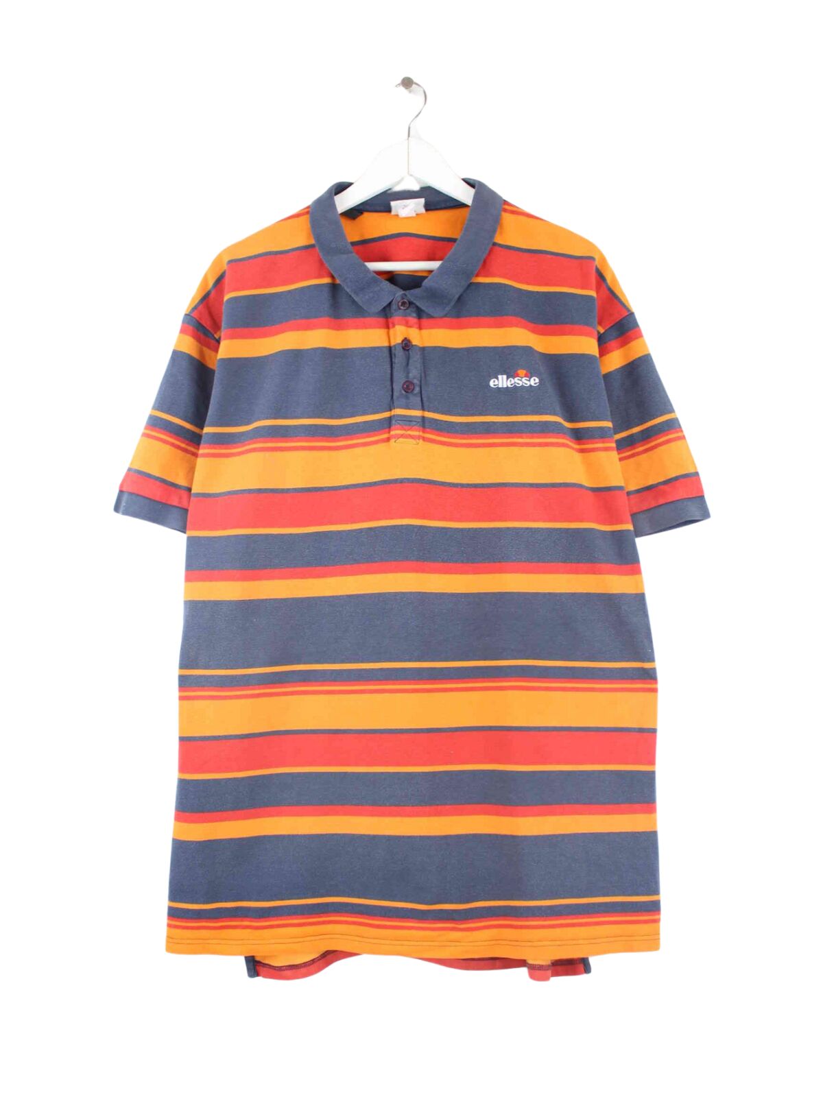 Ellesse 00s Striped Polo Mehrfarbig XXL (front image)