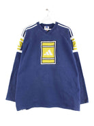 Adidas 90s Vintage Perfomance Embroidered Sweater Blau XXL (front image)