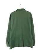 Ralph Lauren 90s Vintage Langarm Polo Grün L (back image)