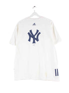 Adidas 2003 Yankees Print T-Shirt Weiß M (back image)