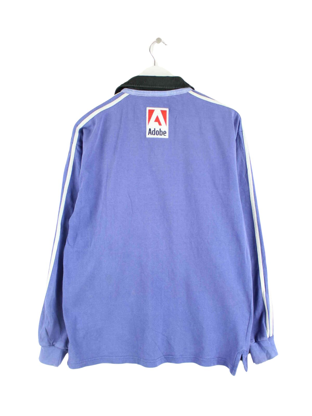 Adidas 90s Vintage Blackthorn Embroidered Sweater Blau M (back image)