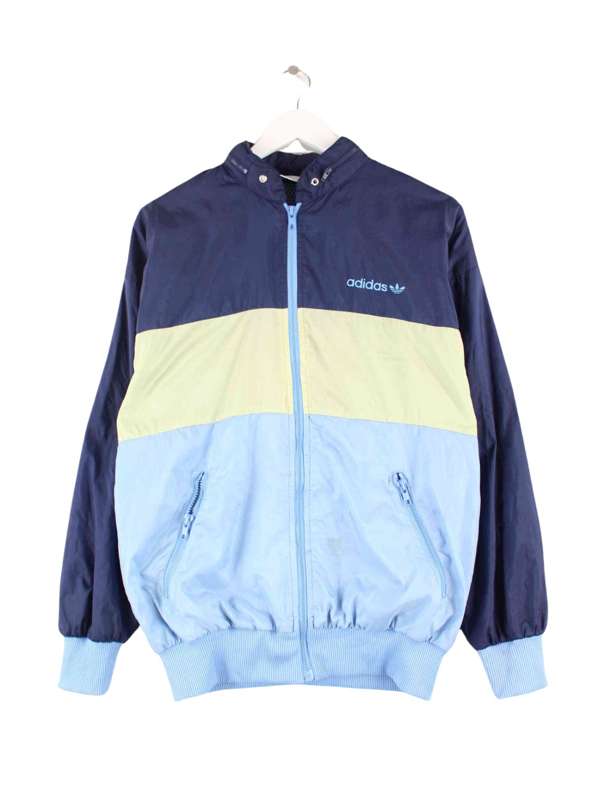 Adidas 80s Vintage Trainingsjacke Blau S (front image)