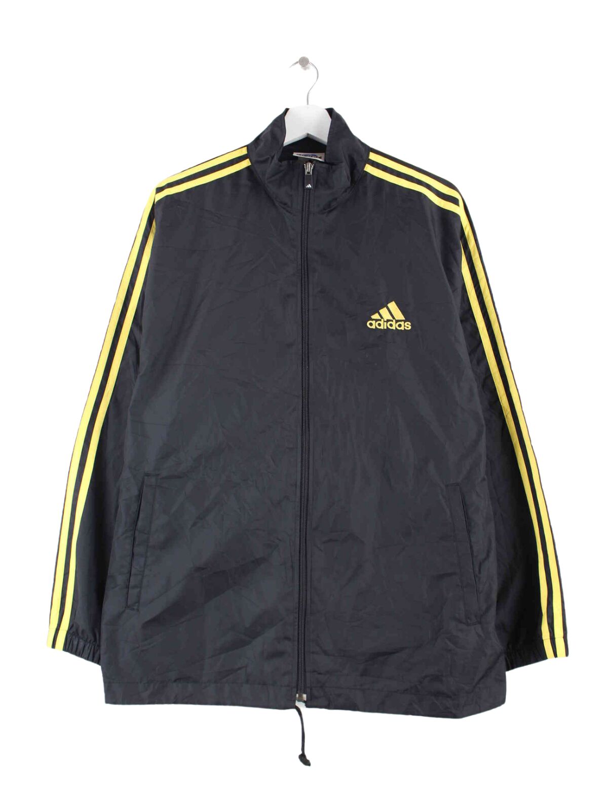 Adidas 90s Vintage Performance Trainingsjacke Schwarz M (front image)