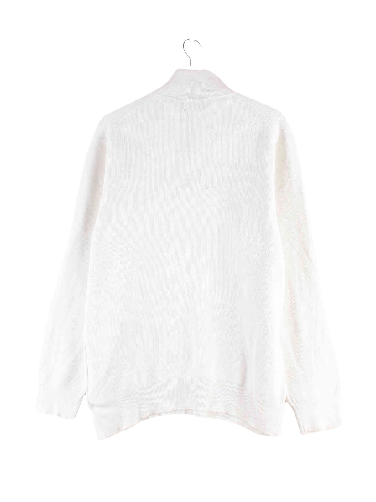 Ralph Lauren Half Zip Pullover Weiß L (back image)