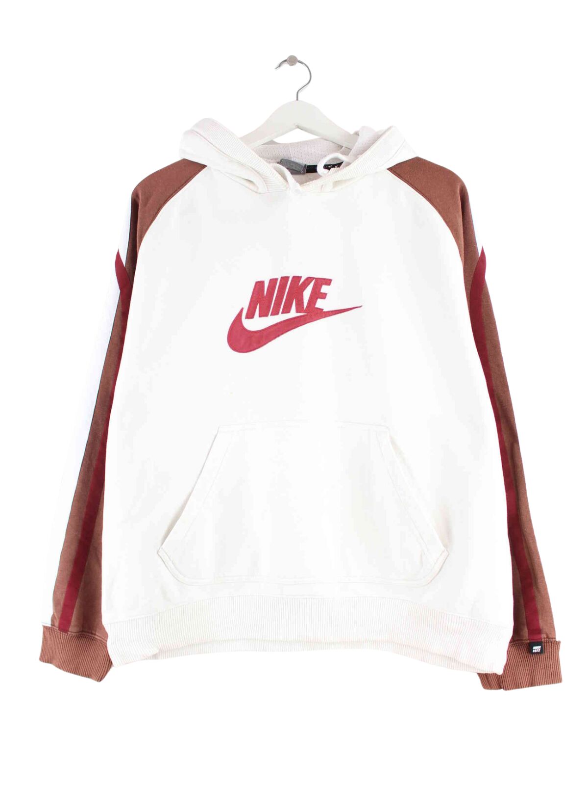 Nike y2k Big Logo Embroidered Hoodie Weiß M (front image)