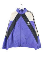 Adidas 80s Vintage Regen Jacke Lila L (front image)