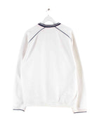 Nike y2k Big Logo Embroidered Sweater Weiß L (back image)