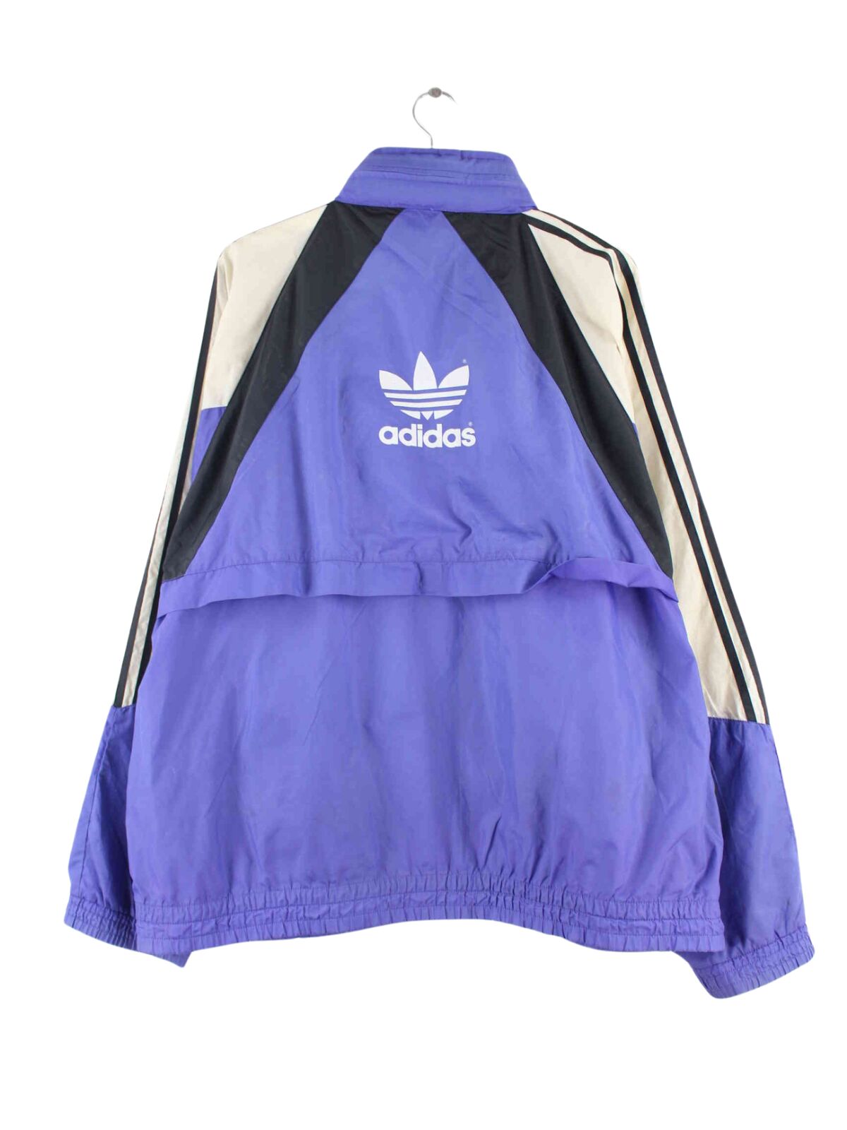 Adidas 80s Vintage Regen Jacke Lila L (back image)