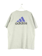 Adidas 90s Vintage Indiana State T-Shirt Grau L (back image)