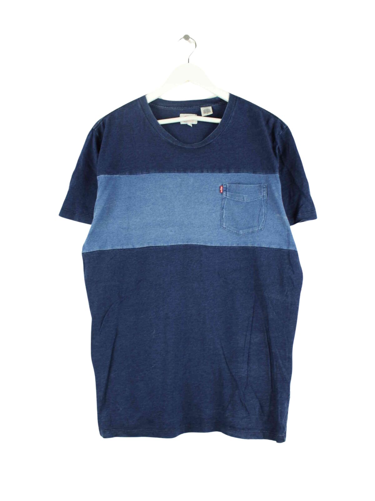 Levi's Basic T-Shirt Blau L (front image)