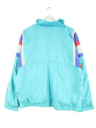 Sergio Tacchini 80s Vintage Embroidered Trainingsjacke Blau L (back image)