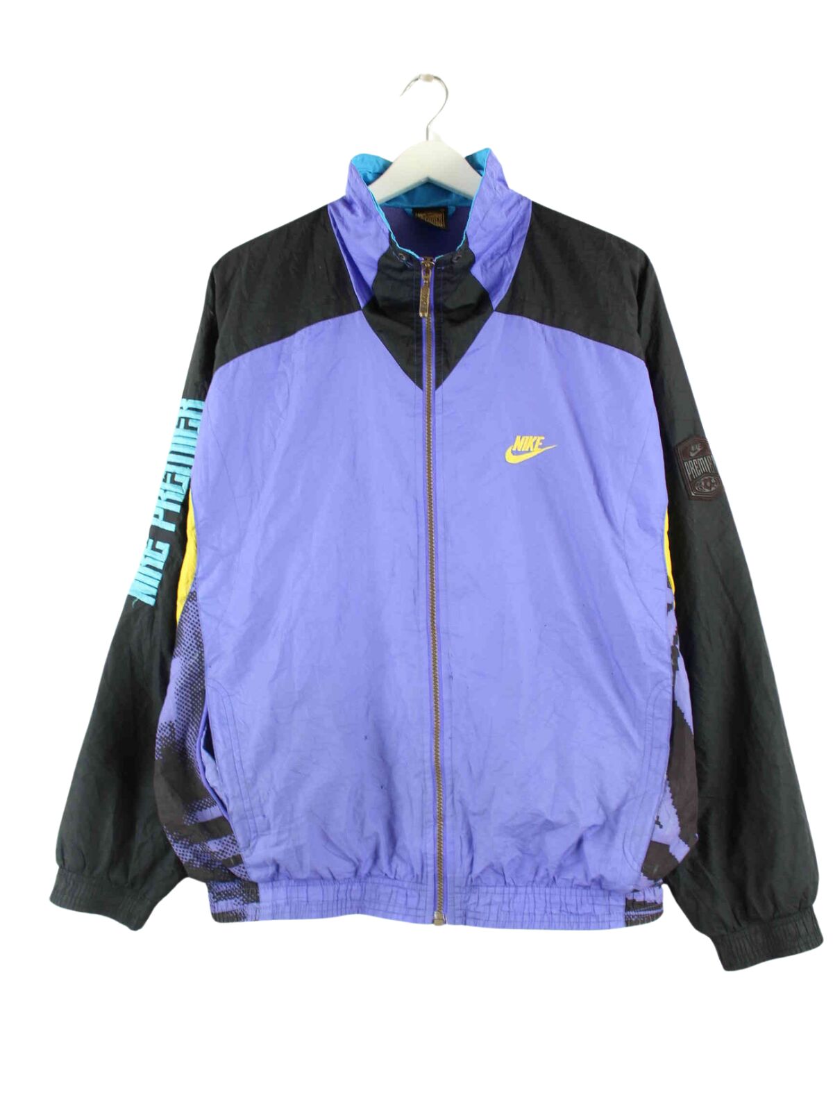 Nike Premier 90s Vintage Embroidered Trainingsjacke Lila M (front image)