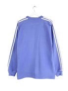 Adidas 90s Vintage 3-Stripes Sweater Blau L (back image)