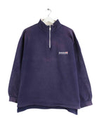 Reebok Embroidered Half Zip Sweater Blau L (front image)