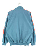 Adidas 80s Vintage One World Velours Trainingsjacke Blau M (back image)