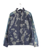 Adidas y2k 3-Stripes Tie Dye Sweatjacke Grau L (front image)