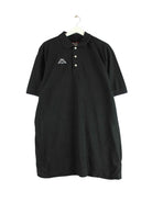 Kappa Basic Polo Schwarz XXL (front image)